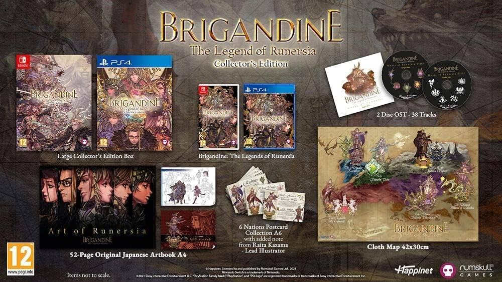 海外版BRIGANDINE コレクターズエディション Amazon.com: Brigandine: The Legend Of Runersia Collector's